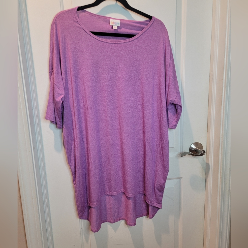 Purple Lularoe Oversized Tunic Size XL